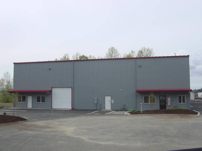 Infocare Finished East Elevation | Commercial Steel Buildings | Metal Building | Steel Fabrications | Com-Steel